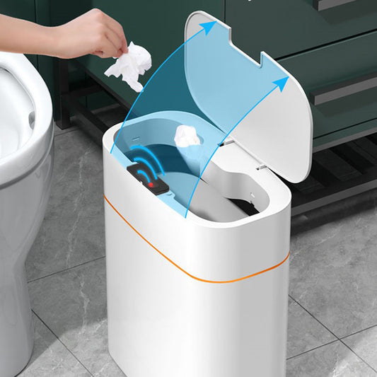 Smart Trash Can with Lid – Automatic Sensor Bin for Home & Car