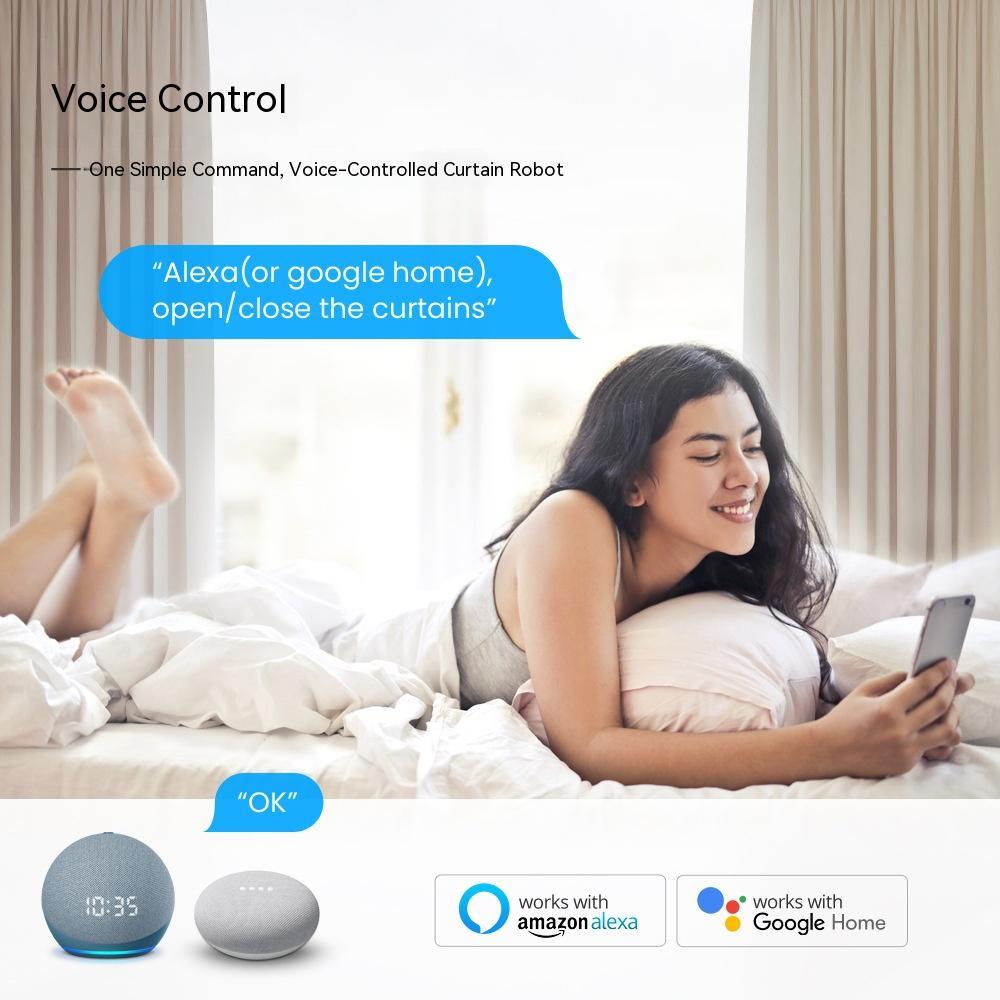 "Smart Curtain Pro – Wi-Fi Electric Curtain Robot"