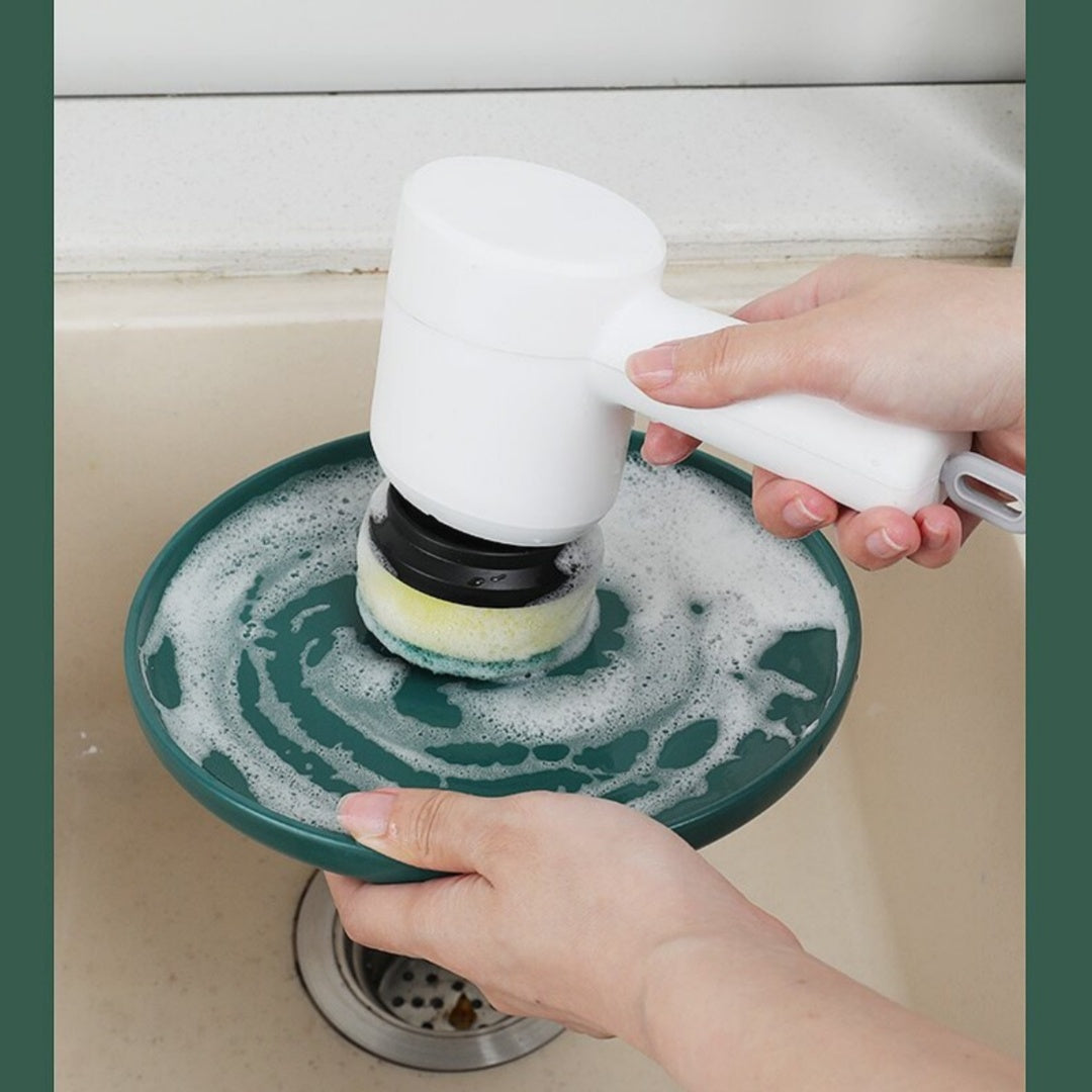 Multifunctional electric cleaning brush