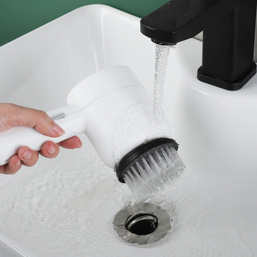 Multifunctional electric cleaning brush