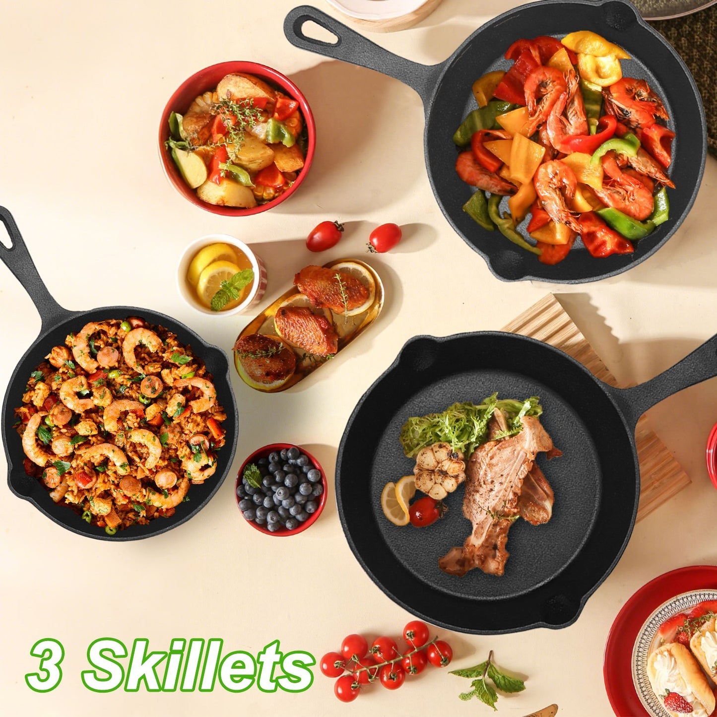 Non-Stick Oven Trio Pans