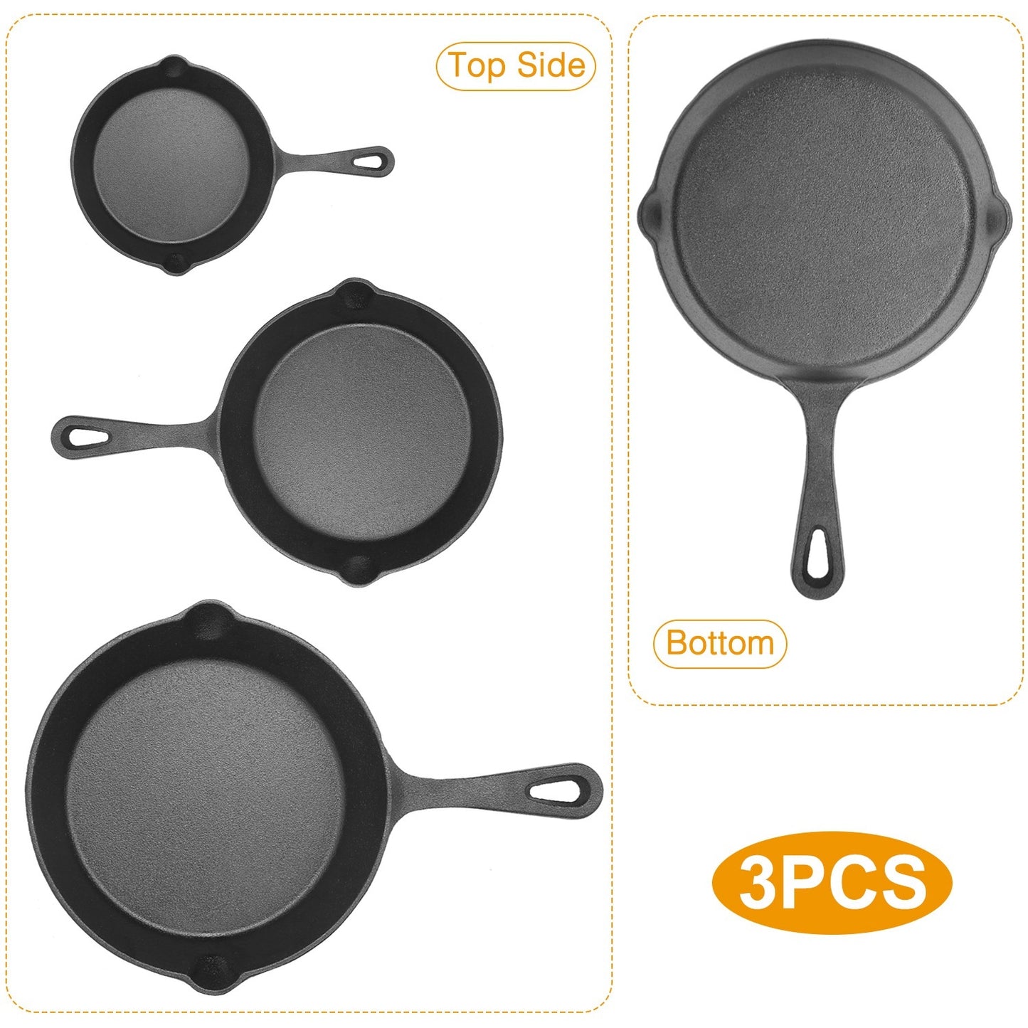 Non-Stick Oven Trio Pans