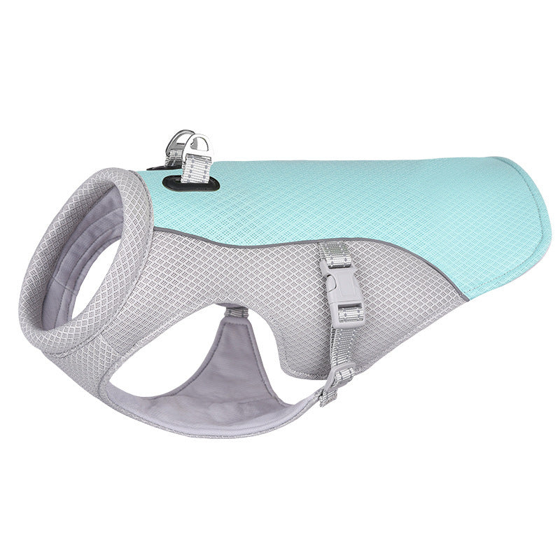 Summer Pet Dog Cooling Vest Heat Resistant Cool Dogs