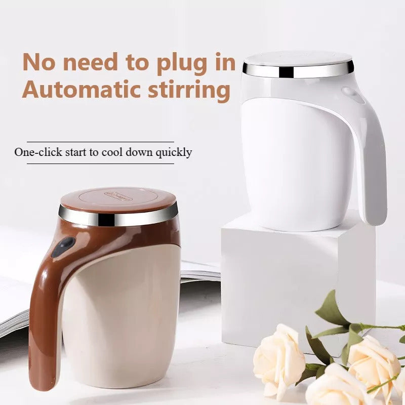 Self-Stirring Rechargeable Coffee & Drink Cup